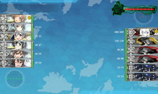 艦これ 冬イベe 2 オートロ島マーマレード湾沖 出撃 礼号作戦 攻略