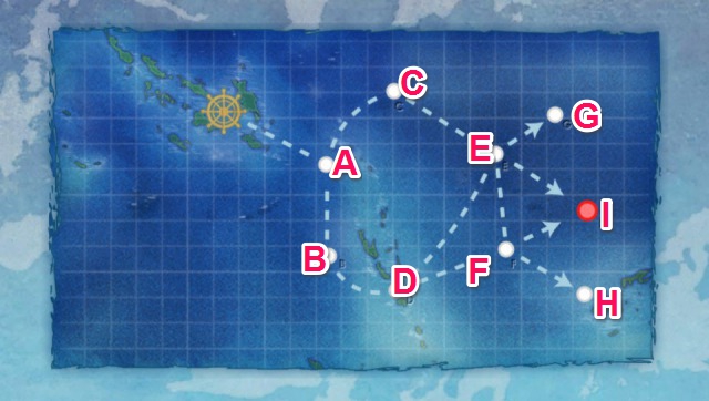 南太平洋FS海域前縁部：FS作戦 発動準備