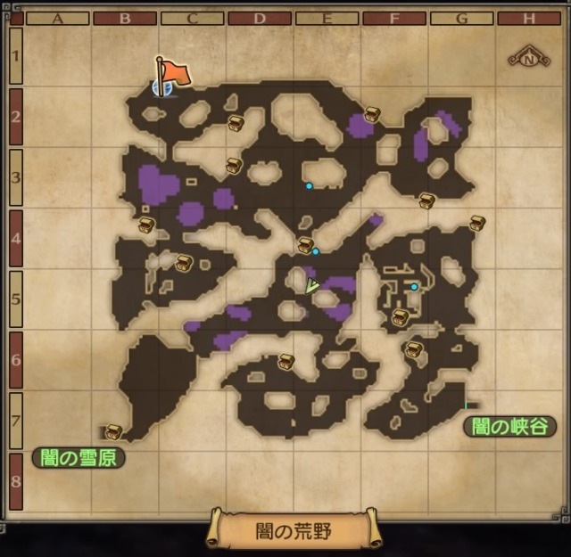 Dqh2 ドラゴンクエストヒーローズ2 フィールドの全宝箱 場所一覧マップ 画像付き トレジャーハンター